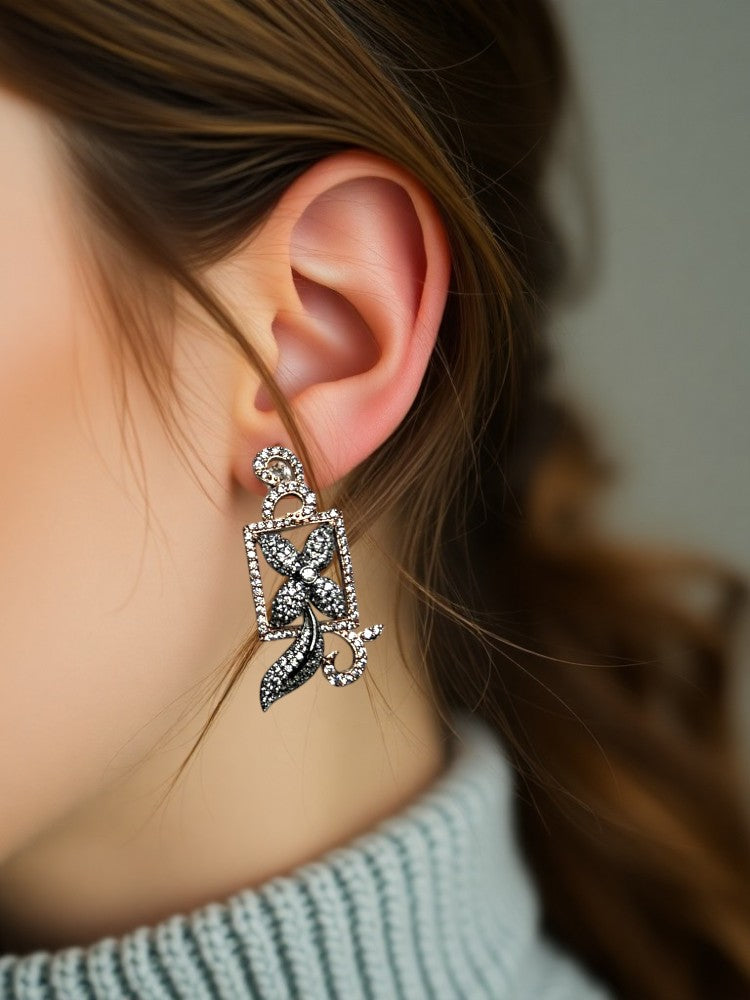 Black Gold Amina Studs