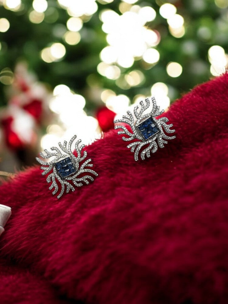 Blue Vanya Studs
