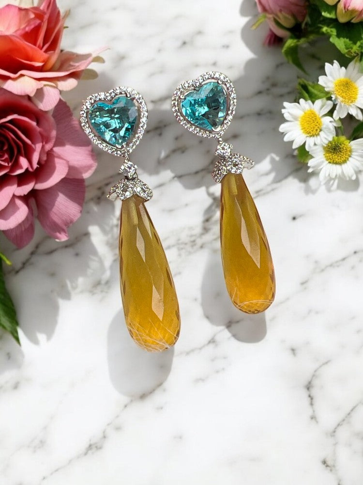 Blue Yellow Kanika Dangler