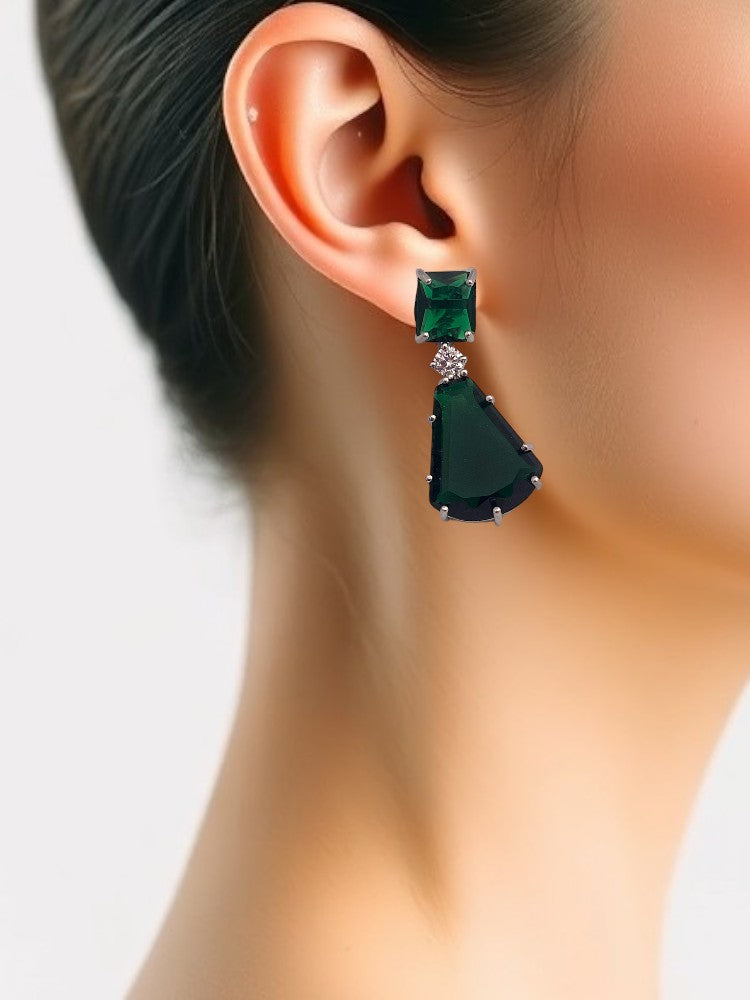 Emerald Aarohi Danglers