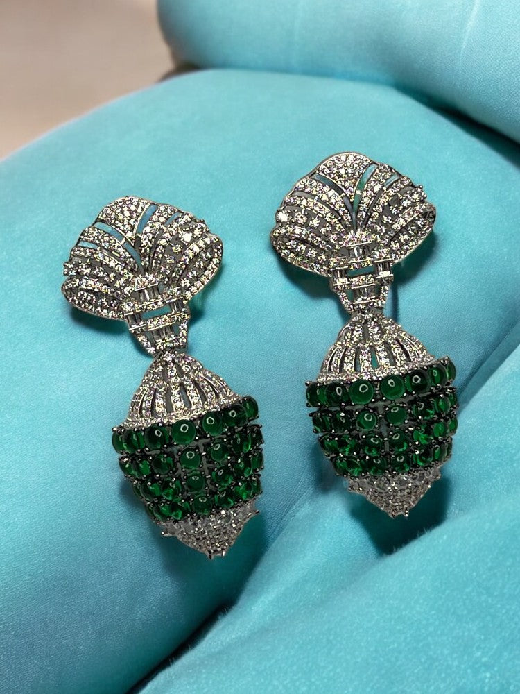 Emerald Karishma Danglers