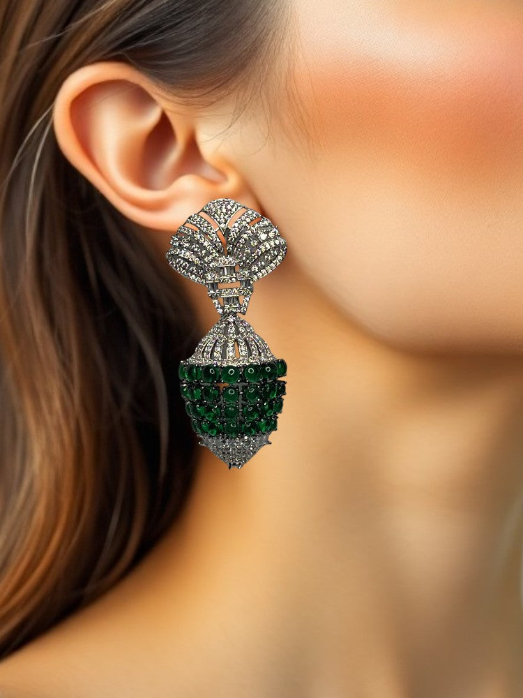 Emerald Karishma Danglers