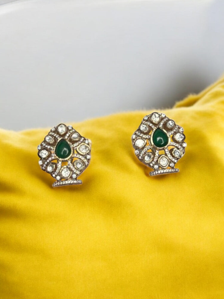 Emerald Reeti Studs