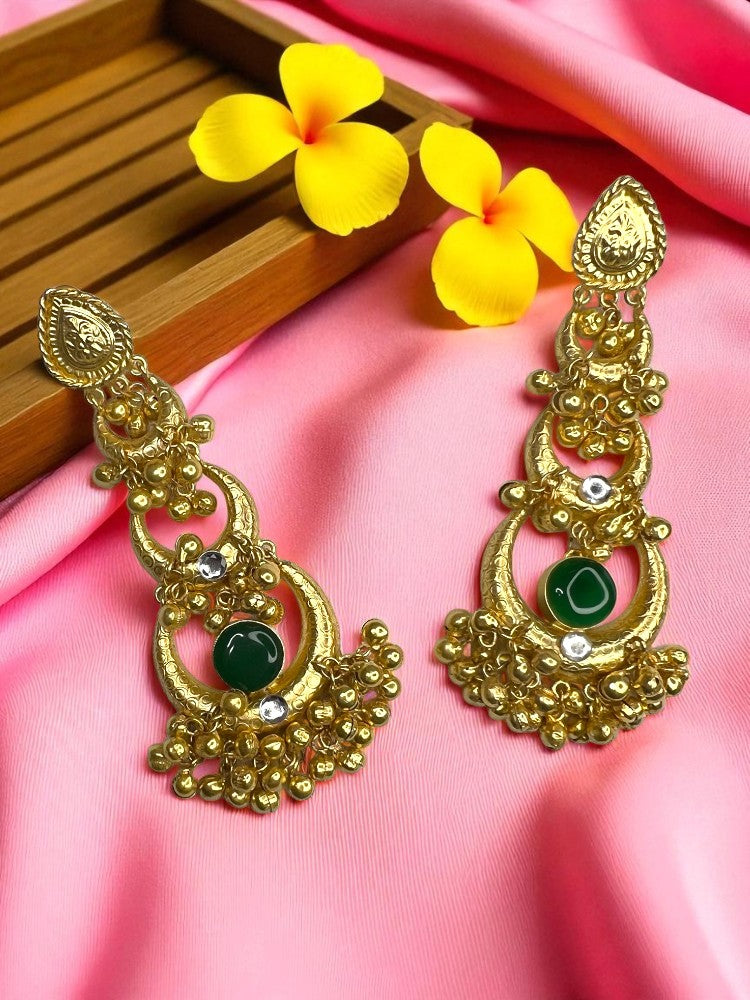 Brass Dangler Earrings