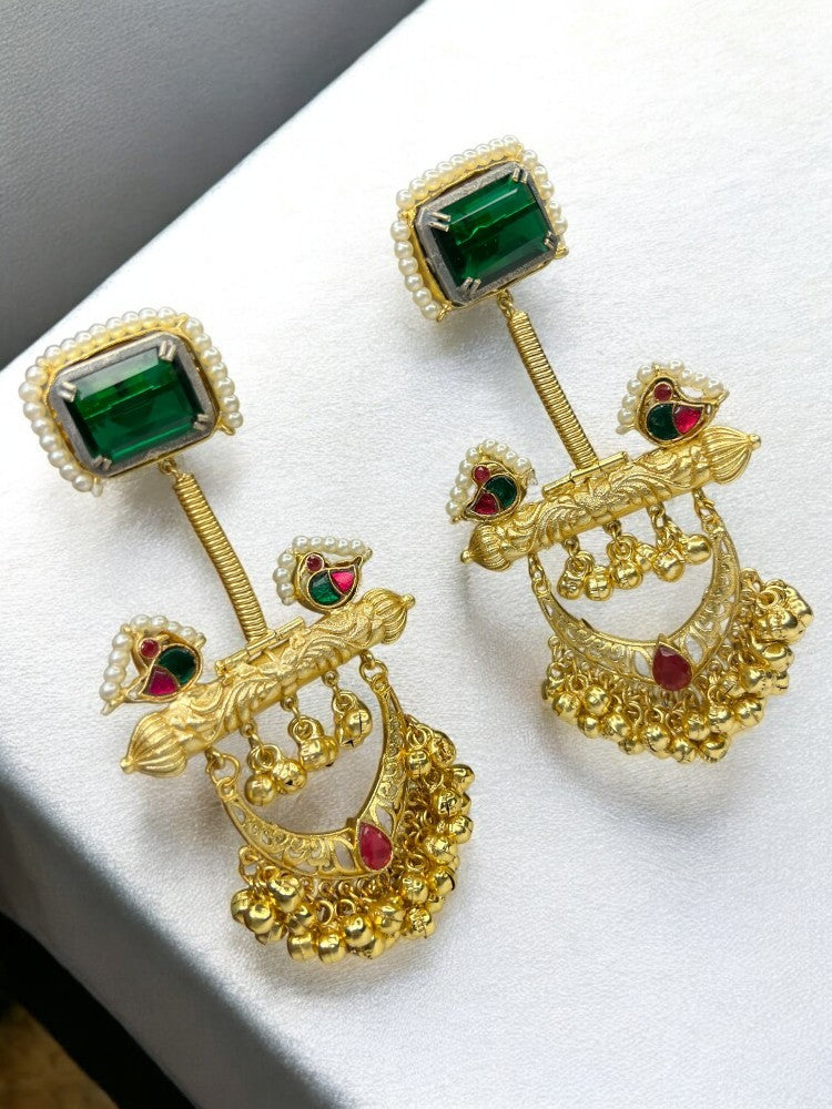 Brass Dangler Earrings