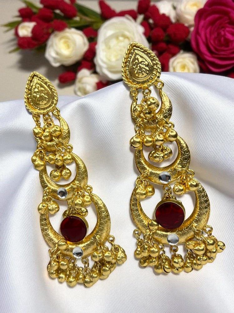 Brass Dangler Earrings
