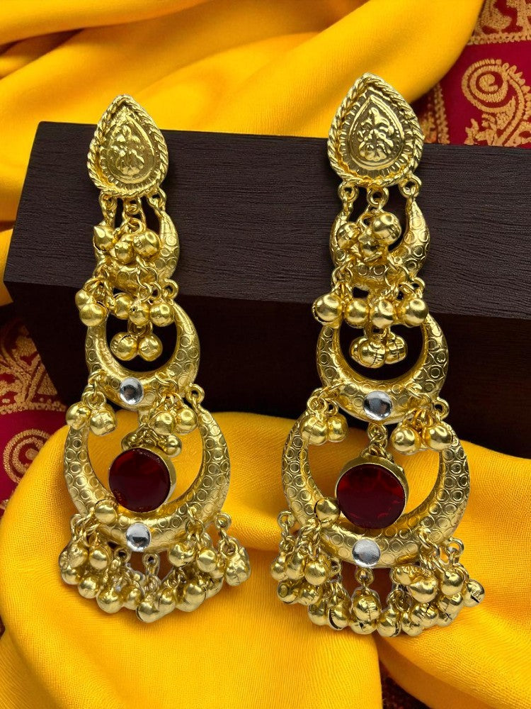 Brass Dangler Earrings