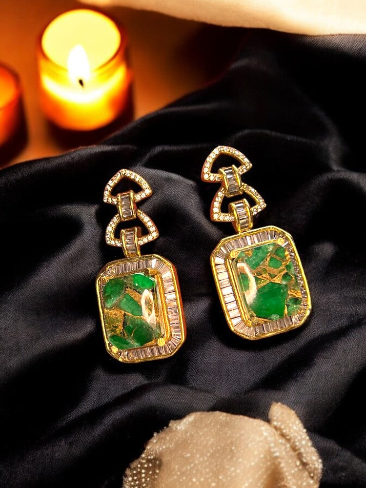 Green Gold Pariksha Dangler