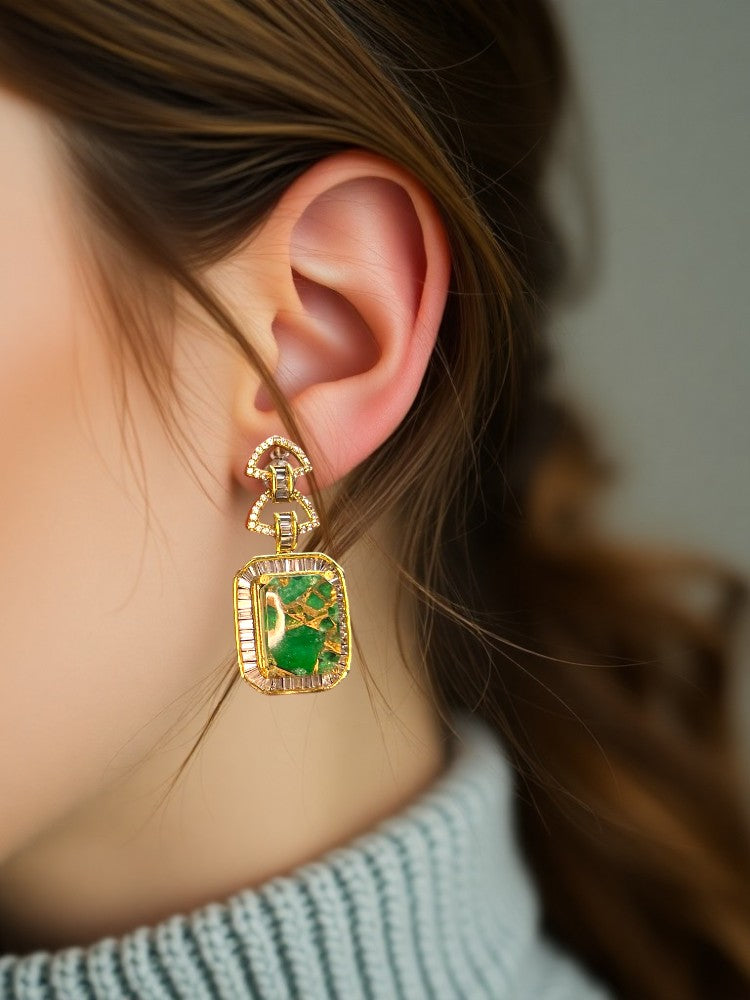 Green Gold Pariksha Dangler