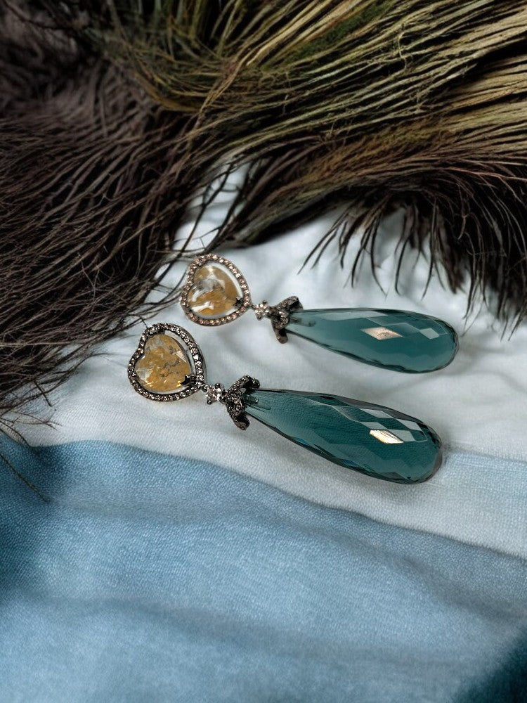 Yellow Green Kanika Dangler