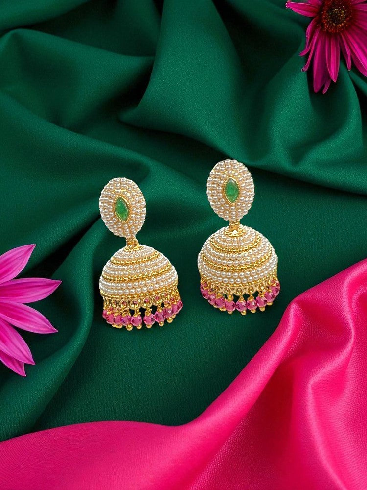 Multicolour Rihana Jhumki Earrings