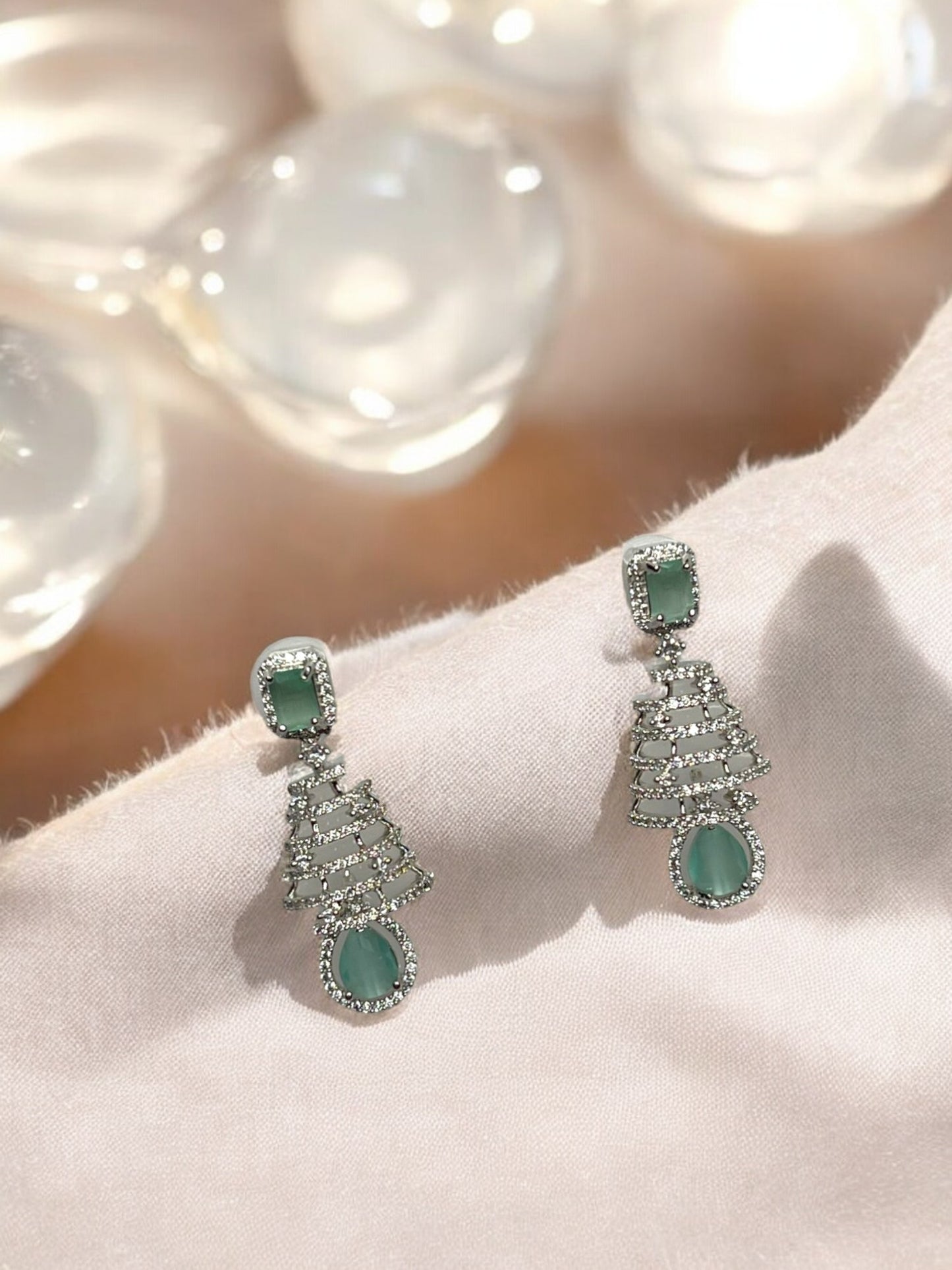 Mint Green Navya Drop