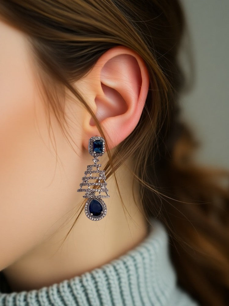 Navy Blue Navya Drop
