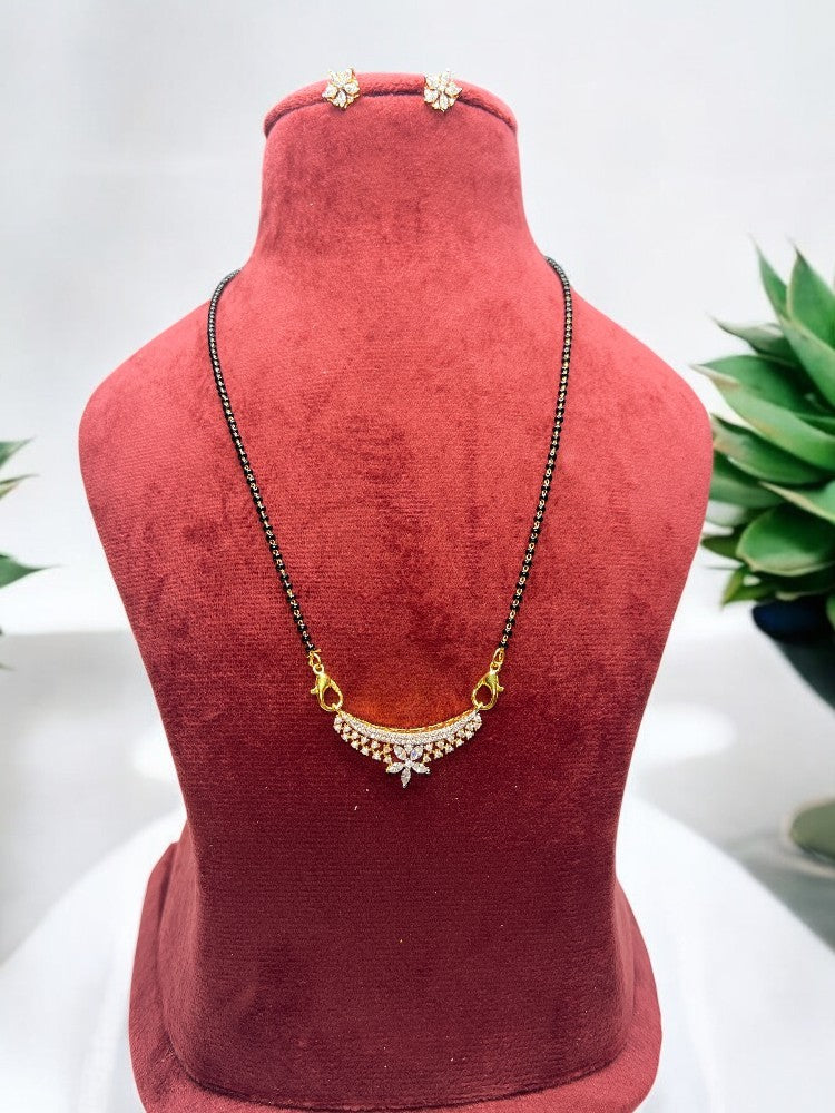 Nimrit Mangalsutra with Studs