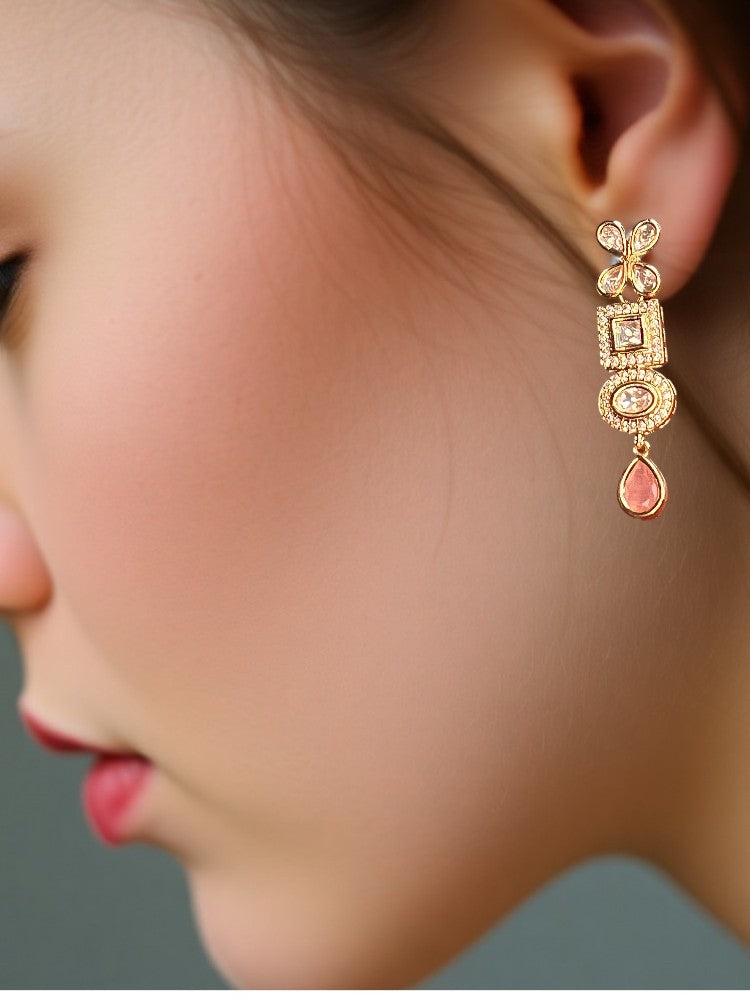 Pink Gold Sweet Dangler