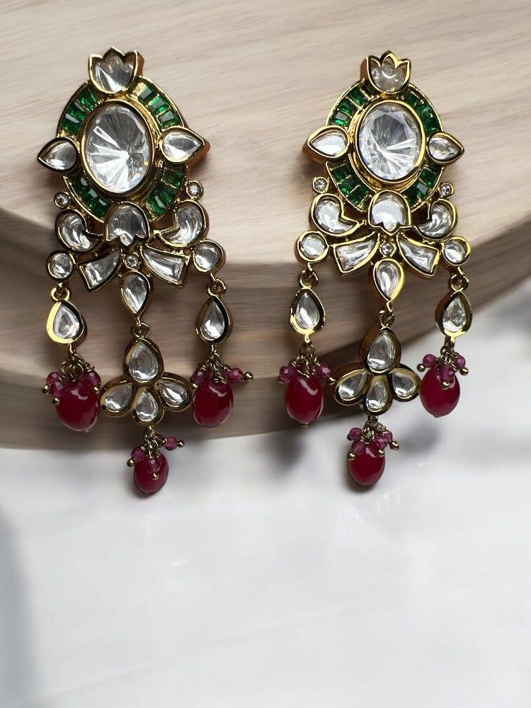 Ruby Emerald Premium Dangler