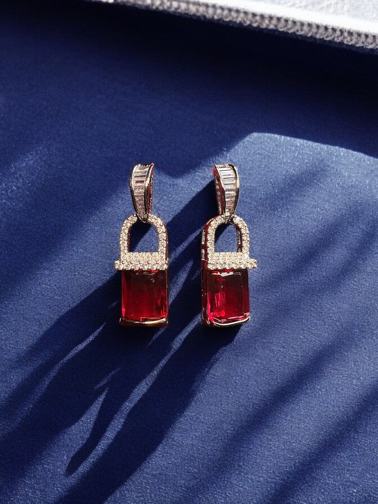 Ruby Tanisha Drop Earrings