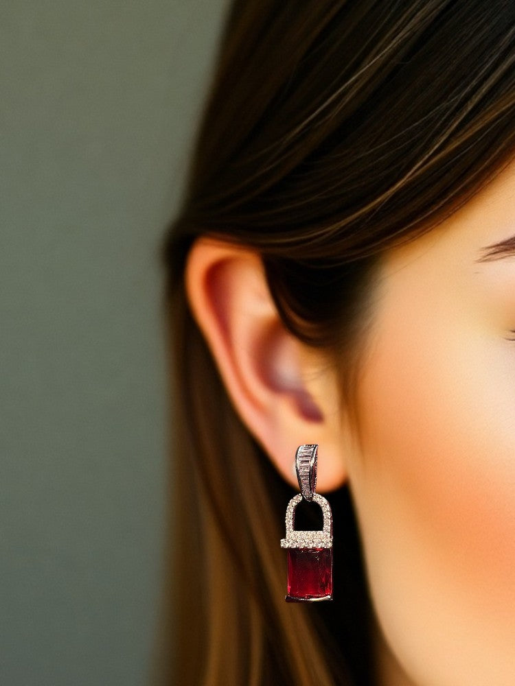 Ruby Tanisha Drop Earrings