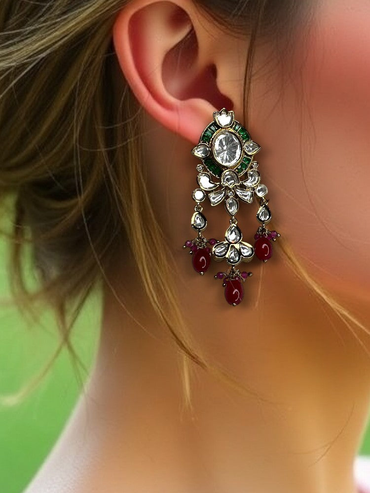 Ruby Emerald Premium Dangler