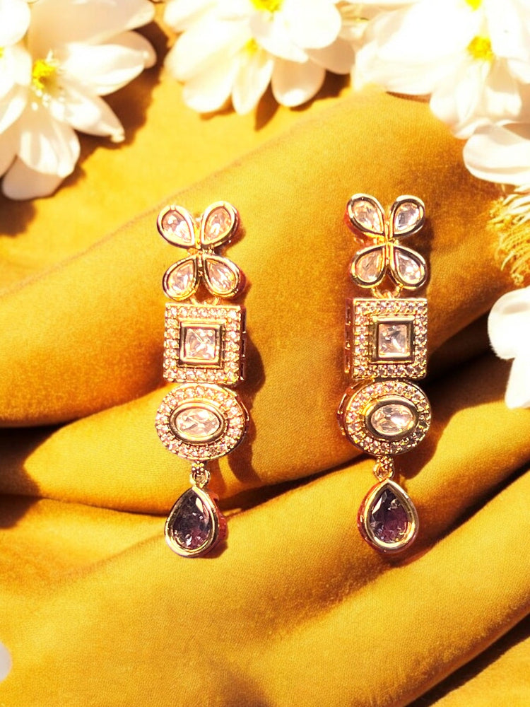 Purple Gold Sweet Dangler