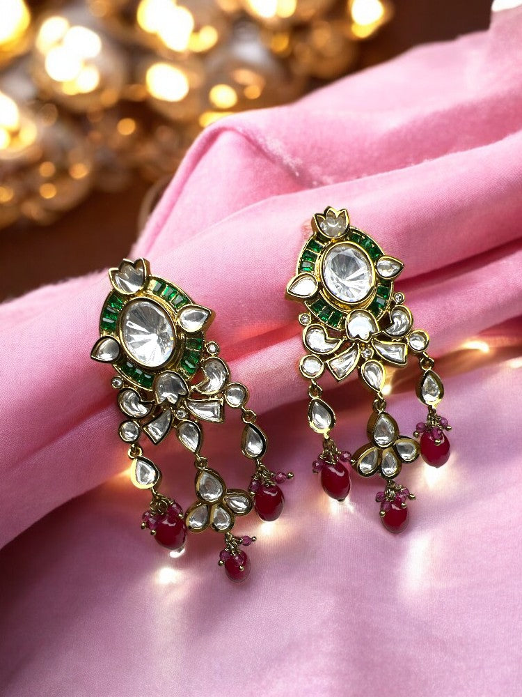 Ruby Emerald Premium Dangler