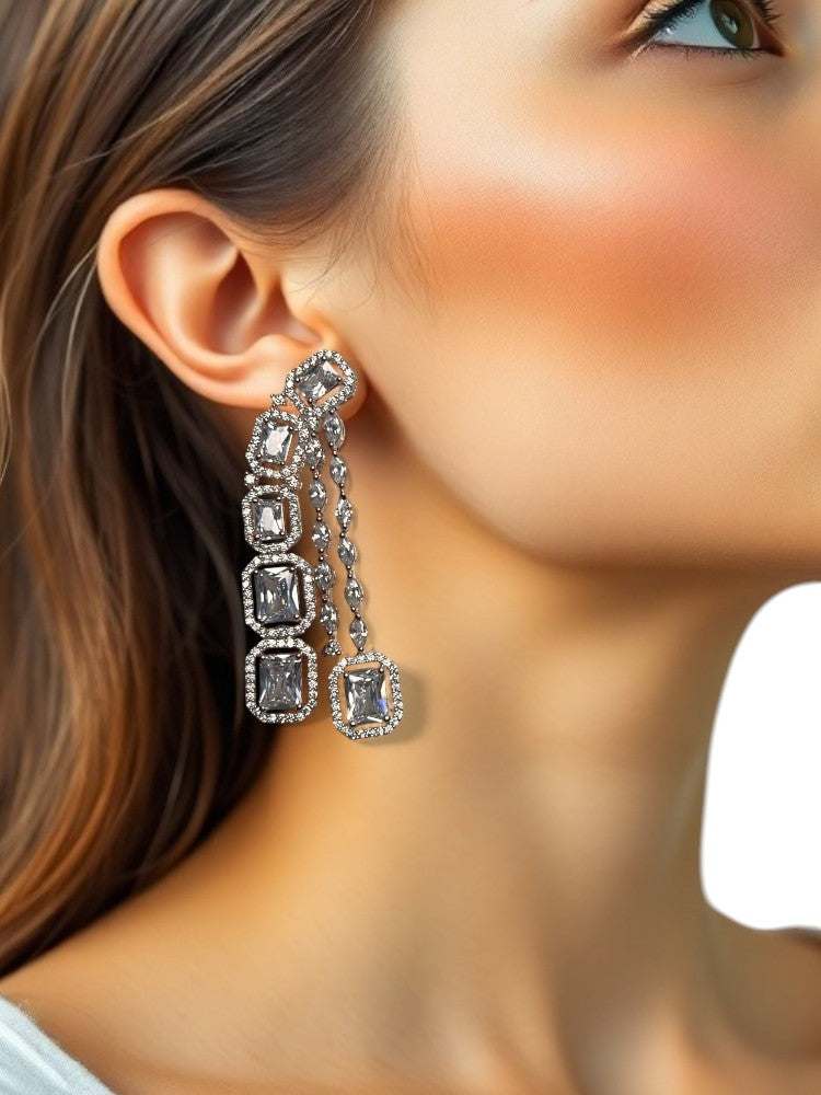 Golden Ayesha Dangler Earrings