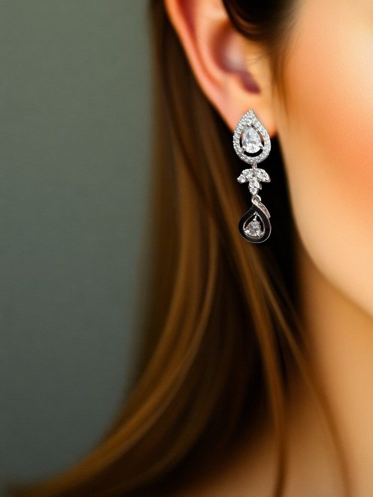 Silver Naina Drop