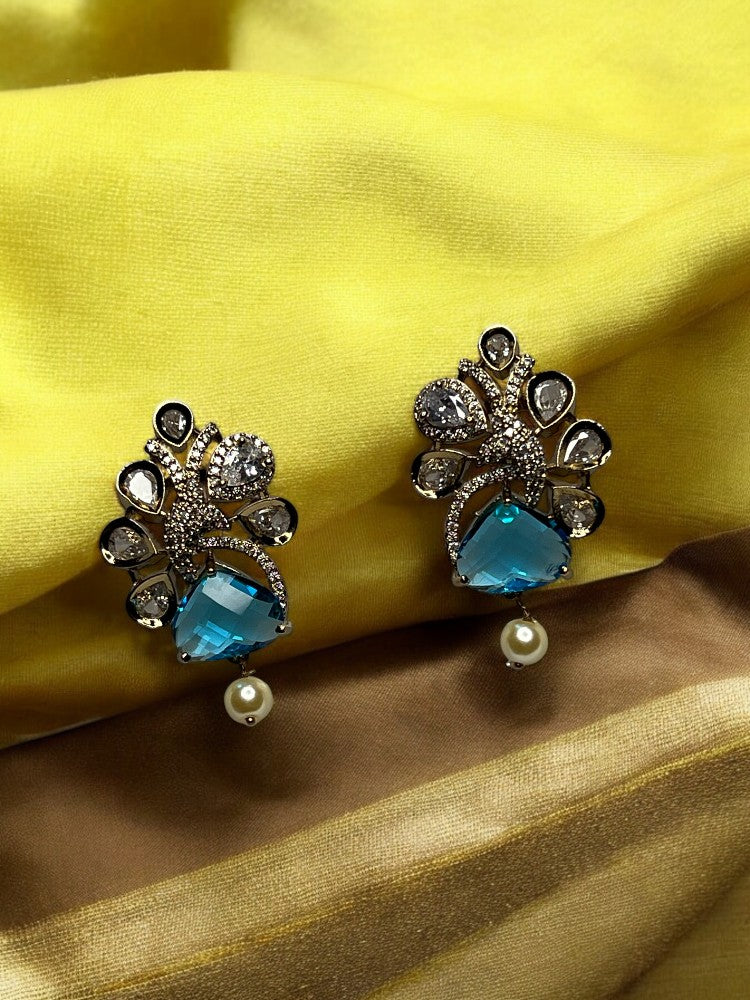 Turquoise Anvi Stud Earrings