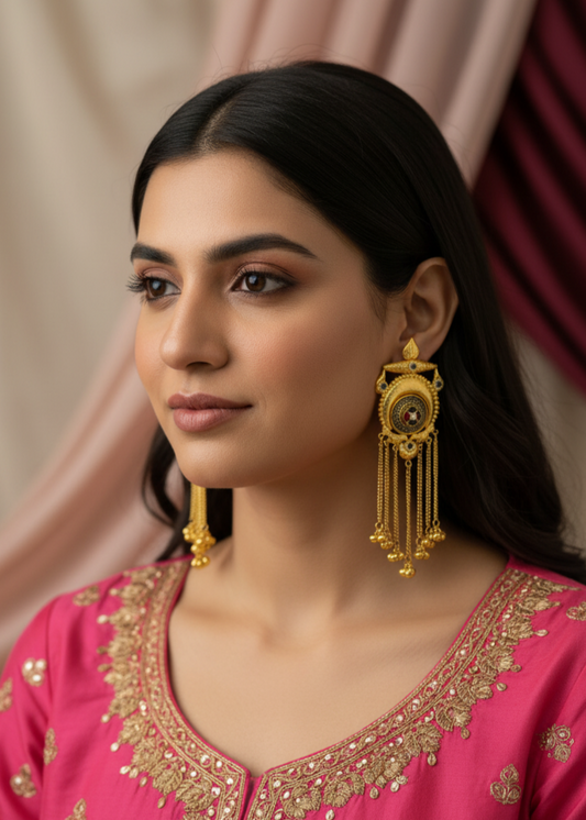 Brass Earrings
