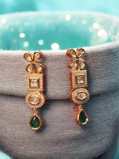 Emerald Gold Sweet Dangler
