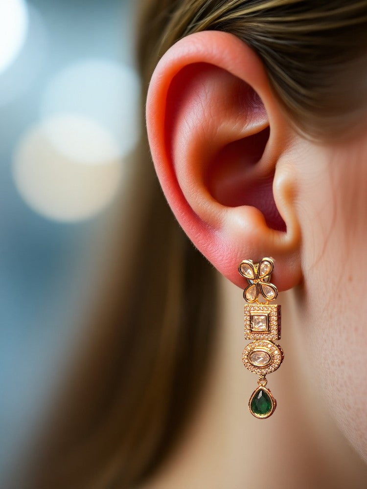 Emerald Gold Sweet Dangler
