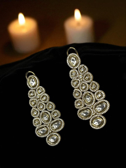 Golden Dangler Earrings