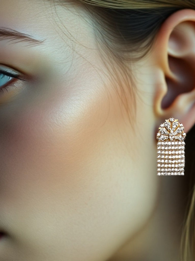 Stud Earrings Gold design
