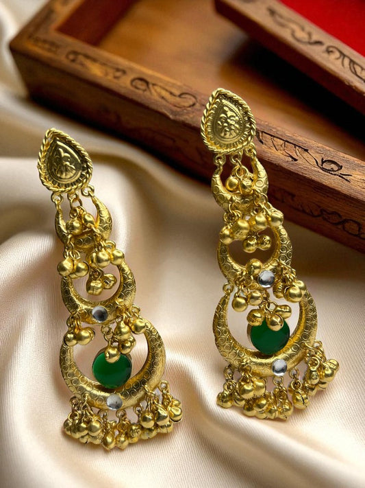 Brass Dangler Earrings