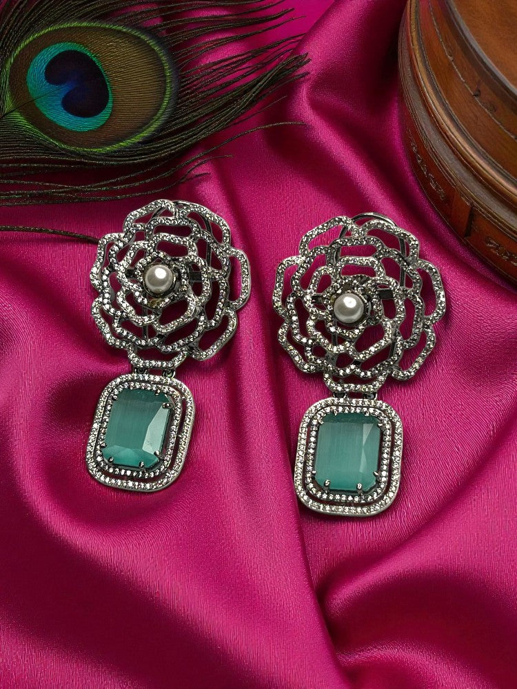 Mint Green Dangler Earrings