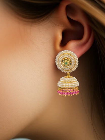 Multicolour Kareena Jhumki Earrings