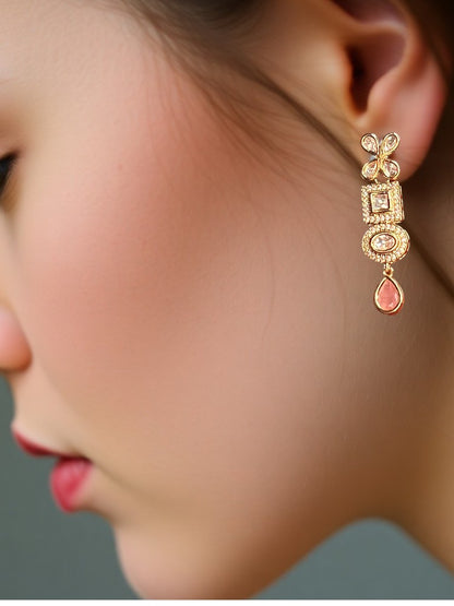 Pink Gold Sweet Dangler