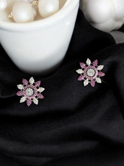 Pink Nirvana Stud Earrings