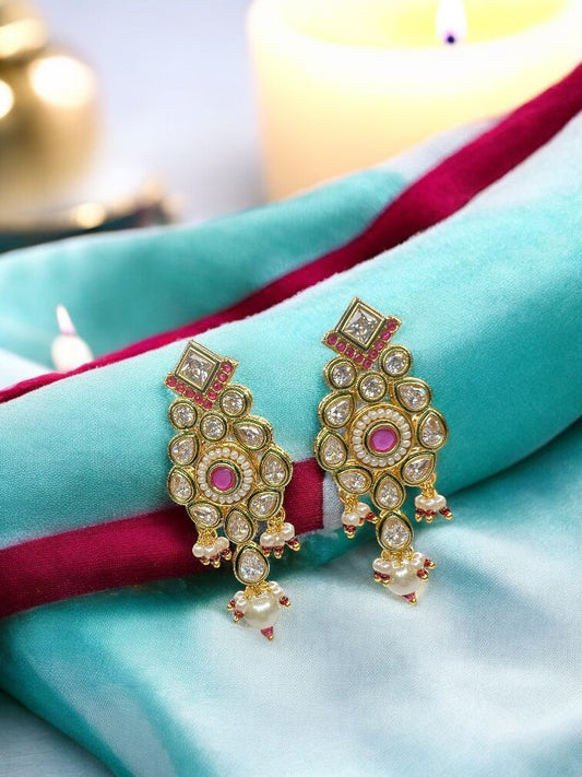 Multicolour Narmada Dangler Earrings