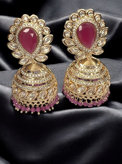 Ruby Heer Jhumka Earrings