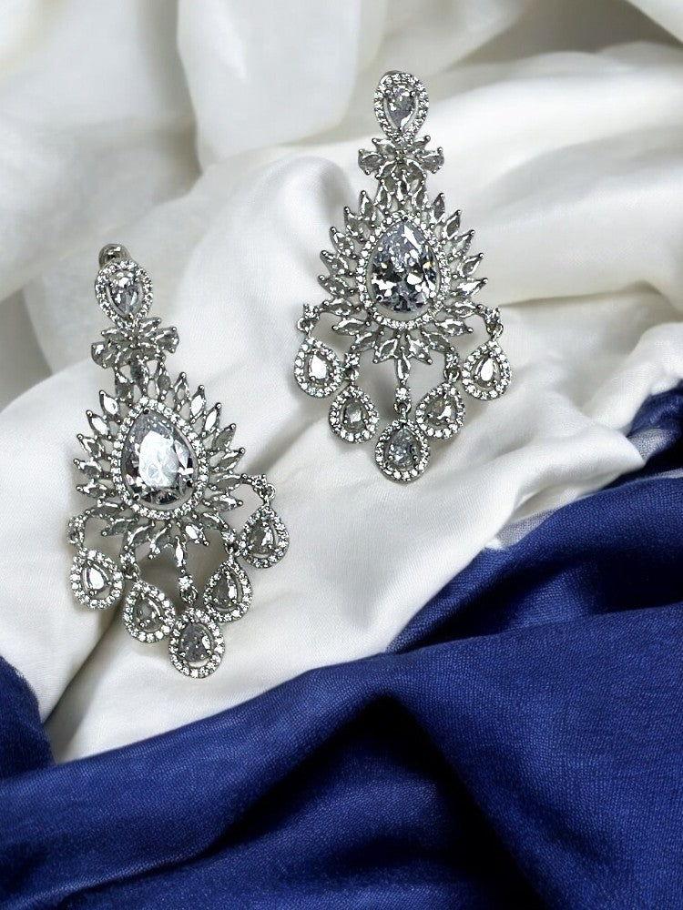 Silver Swara AD Dangler
