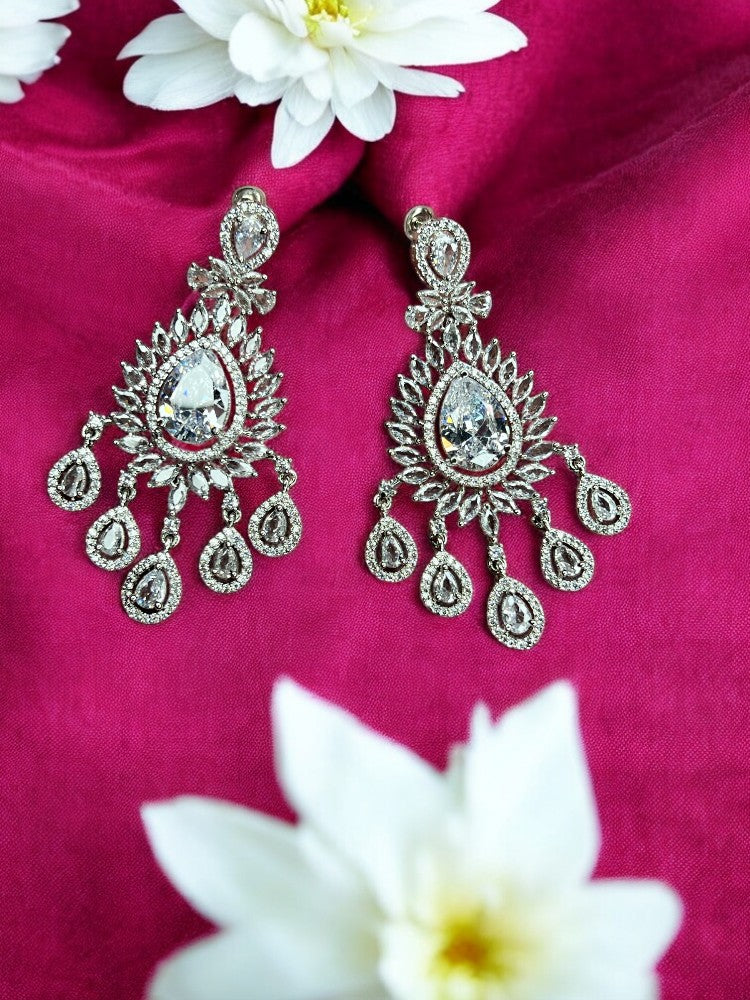 Silver Swara AD Dangler