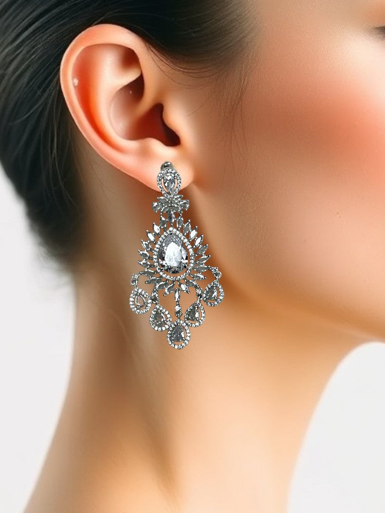 Silver Swara AD Dangler