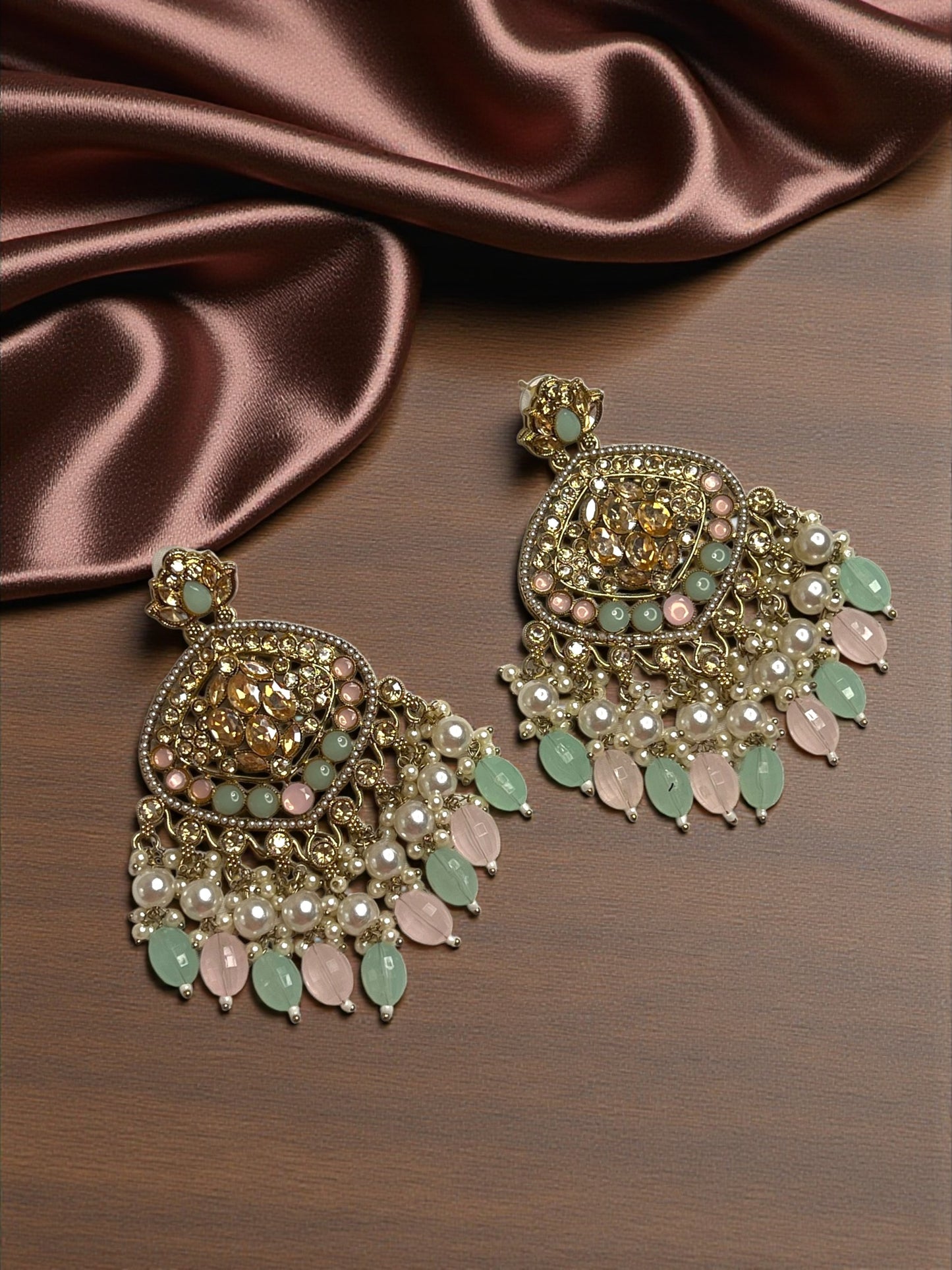 Multicolour Nyra Chandbali Earrings