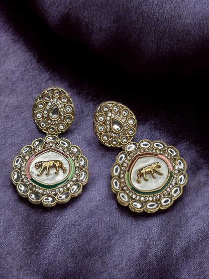 Multicolour Yukta Dangler Earrings