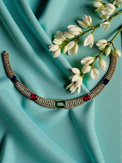 Multicolour Necklace Set